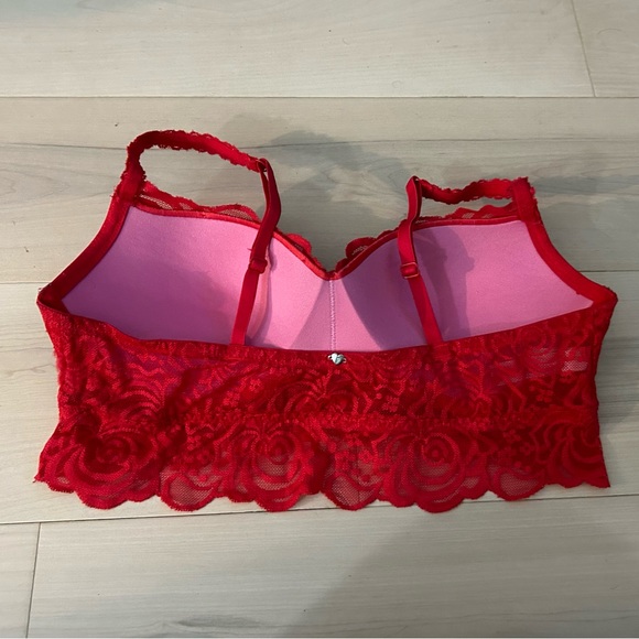 Victoria’s Secret PINK Brand Lace Bralette Size Large - Picture 2 of 10